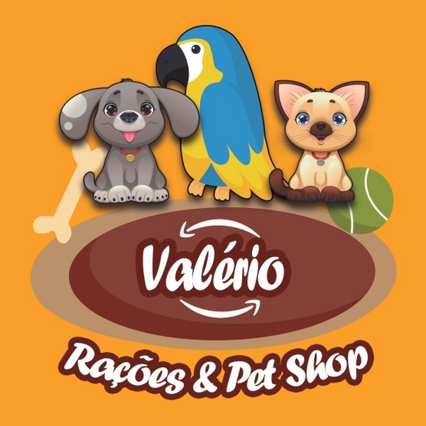 Valério Rações e Pet Shop - logo