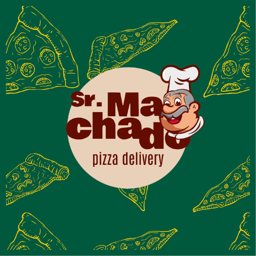 Sr, Machado Pizza Delivery - logo