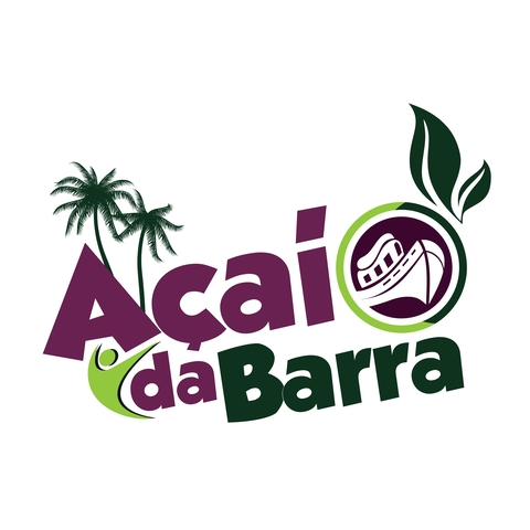 açaí da barra - cambará - logo