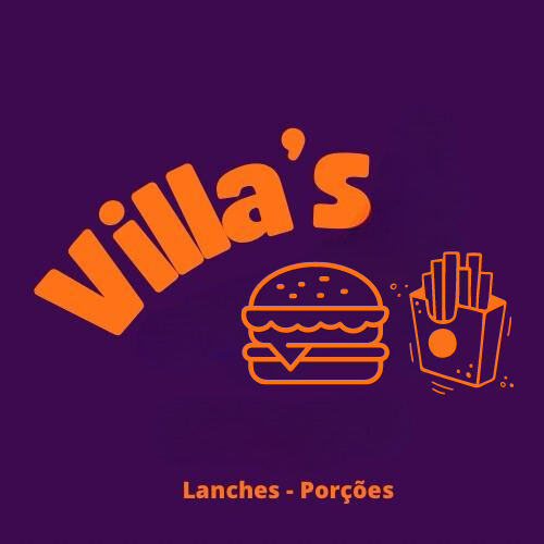 Villa´s Lanches e Porções  - logo