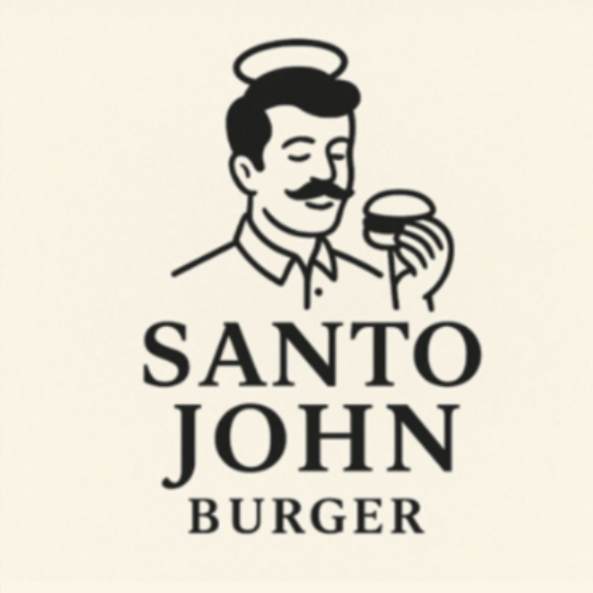 Santo John Burger - logo