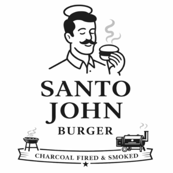 Santo John Burger - logo