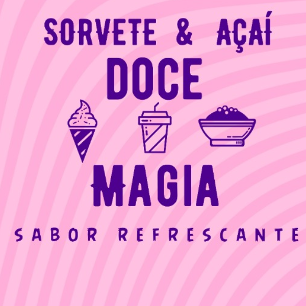 Sorvete e Açaí Doce Magia - logo