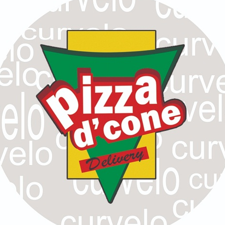 Pizza no cone Curvelo - logo