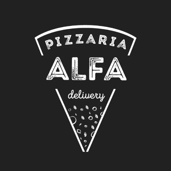 Pizzaria Alfa  - logo