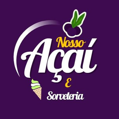 Nosso Açaí e Sorveteria Nova - logo