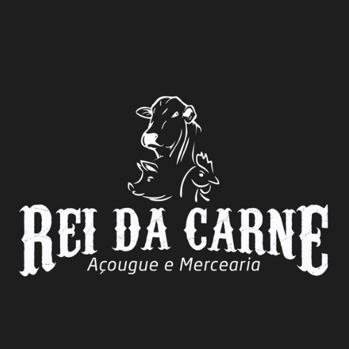  Açougue e Mercearia - Rei da Carne - logo