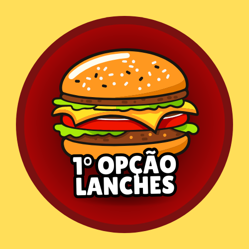1º OPÇÃO LANCHES - logo