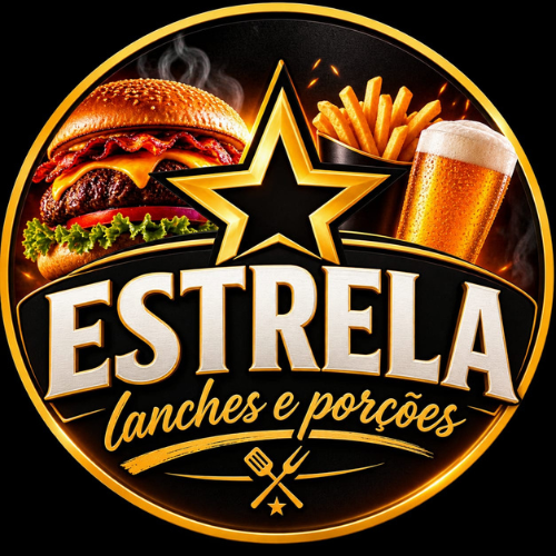 Estrela Lanches e Porções - logo