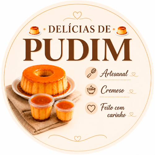 DELÍCIAS DE PUDIM - logo