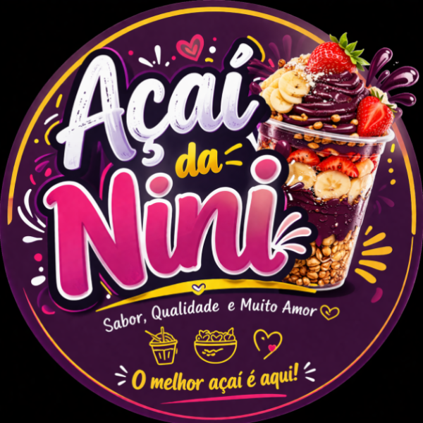 Açaí da Nini  - logo