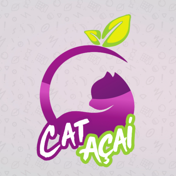 Cat açaí - logo