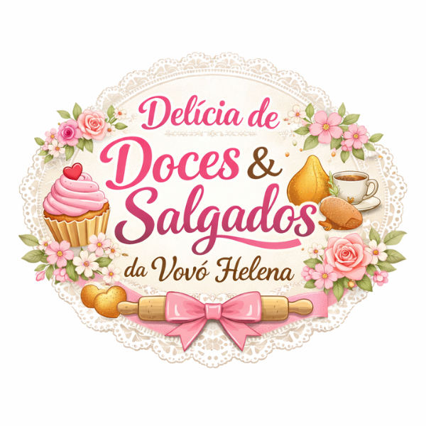 Delícia de Doces & Salgados a Vovó Helena - logo
