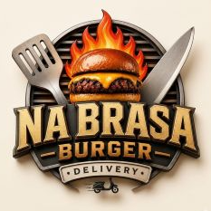 Na Brasa Burger - logo