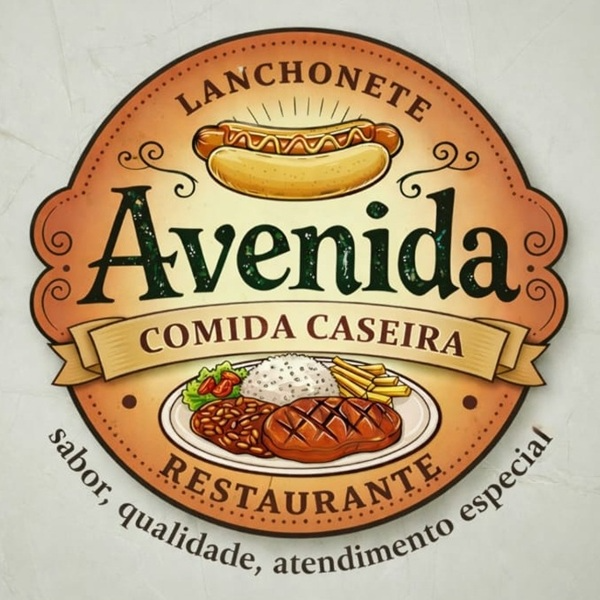 Lanchonete e Restaurante Avenida - logo