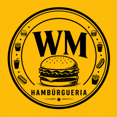 WM hambúrgueria - logo