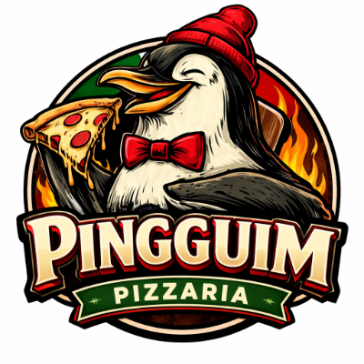 Pingguim Pizzzaria - logo
