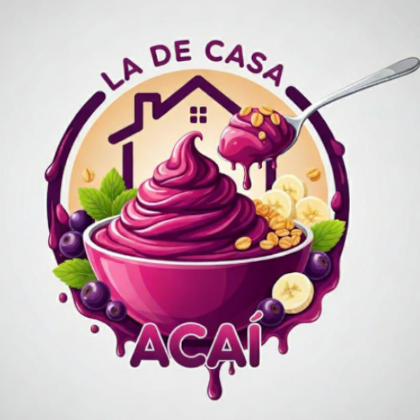 La de Casa Açaí - logo