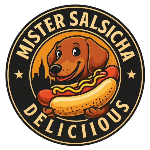 MISTER SALSICHA DELICIIOUS - logo