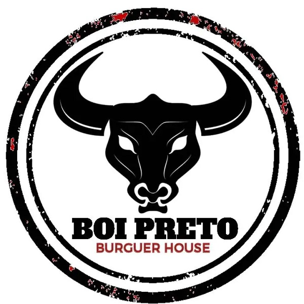 Boi Preto - Burguer House - logo