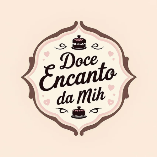 Doces Encantos da Mih  - logo