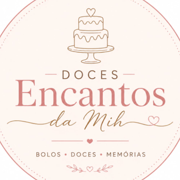 Doces Encantos da Mih  - logo
