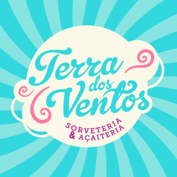 Terra dos ventos sorvetes e açaís - logo