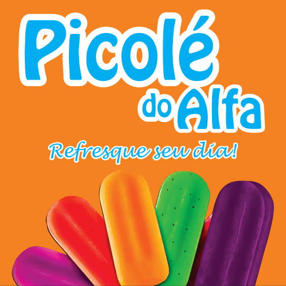 Picolés do Alfa  - logo