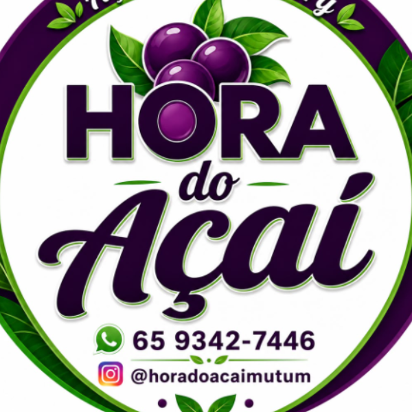 Hora do Açaí - logo