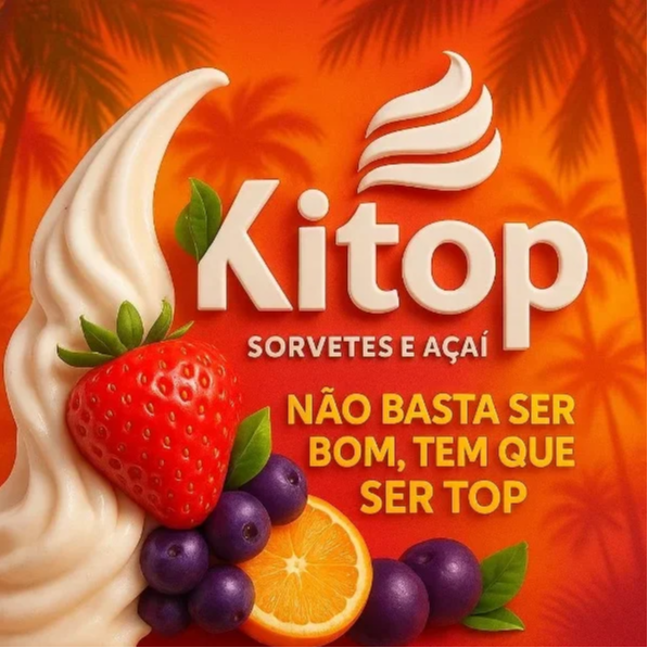 Kitop Sorvetes e Açaí - logo