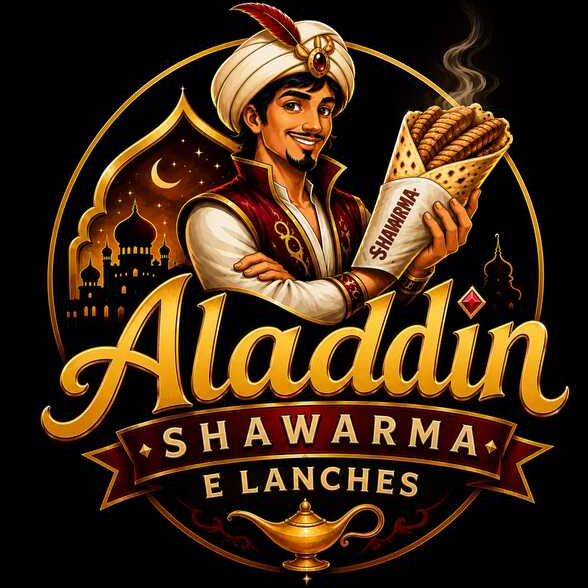 Aladdin Shawarma e Lanches - logo