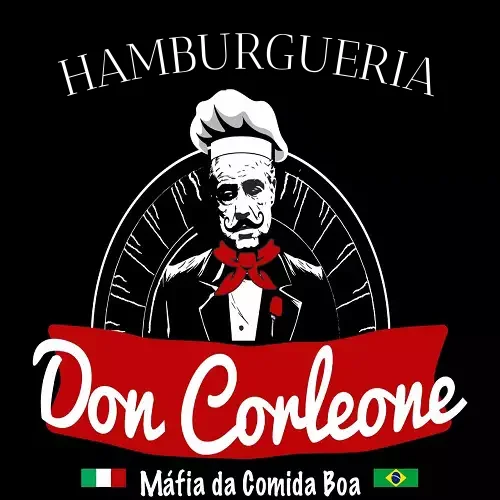 Hamburgueria Don Corleone  - logo