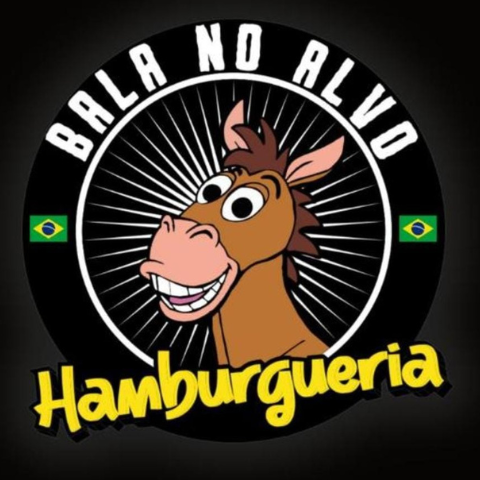 Bala no Alvo Hamburgueria  - logo