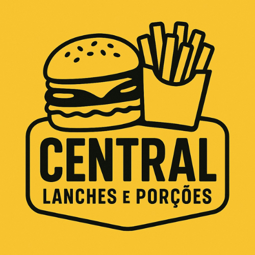 Central lanches e Porções  - logo