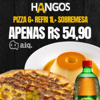 Hangos Pizza e Hamburguer - logo