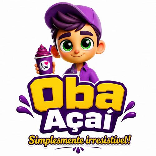 Oba Açaí - logo