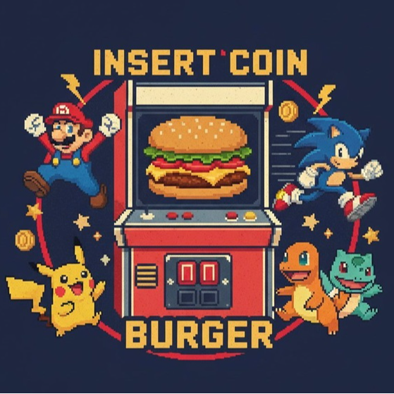 Insert Coin Burger - logo
