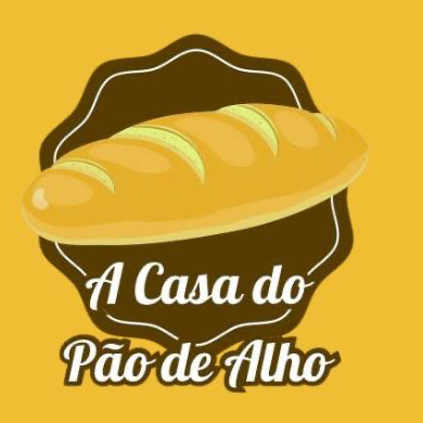 A casa do pão de alho  - logo