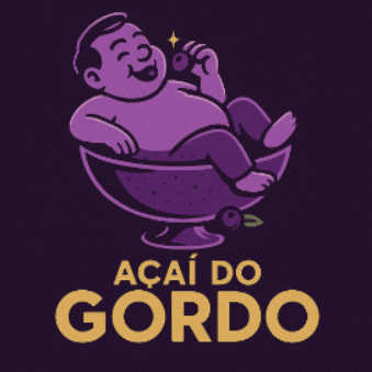 Açaí do Gordo  - logo