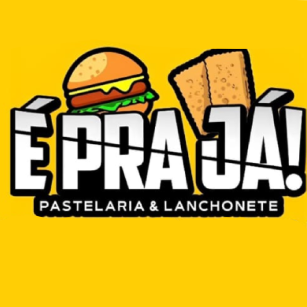 É Pra Já Burguer E Pastelaria  - logo