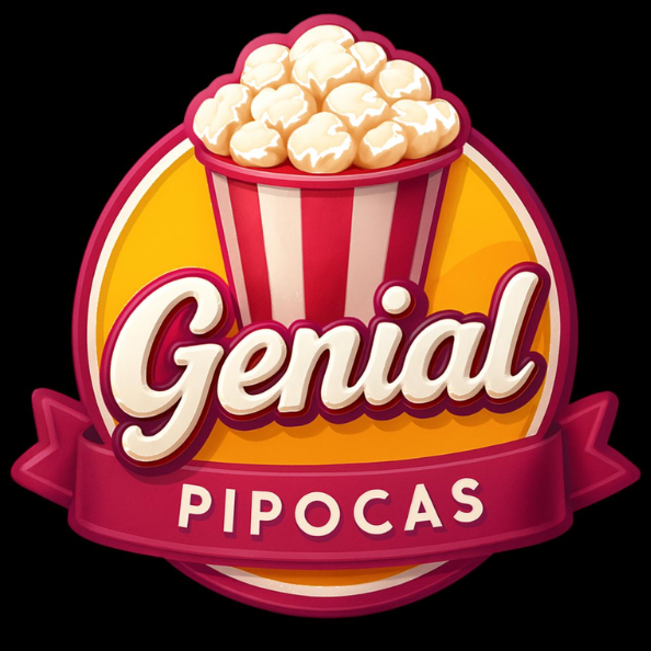 genial pipocas  - logo