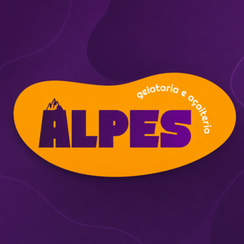 Alpes Gelateria e Açaiteria - logo