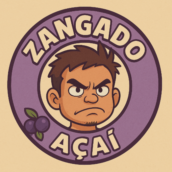 Zangado açaí - logo