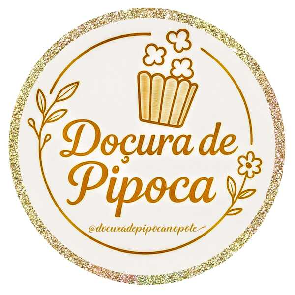 Doçura de pipoca - logo