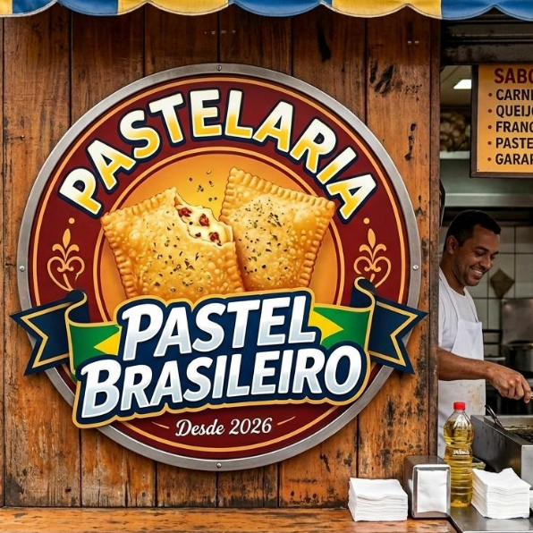 PASTEL BRASILEIRO - logo