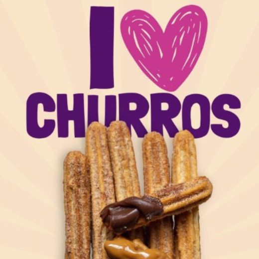 I love churros  - logo