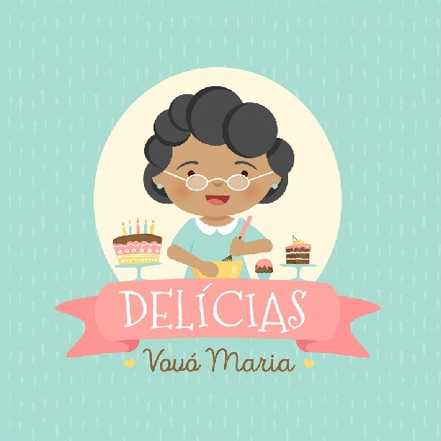 Delícias Vovó Maria - logo