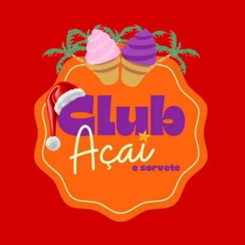Club Açaí e Sorvete Três Corações  - logo