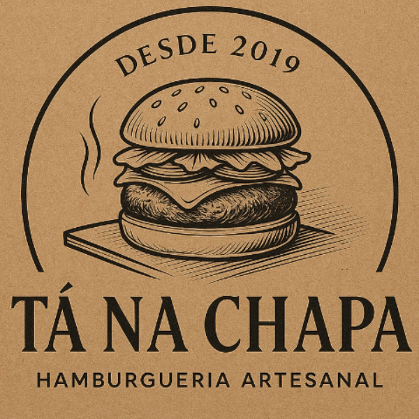 Tá na Chapa Hamburgueria - logo