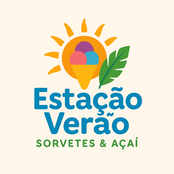 Estação Verão Sorvetes e Açaí - logo